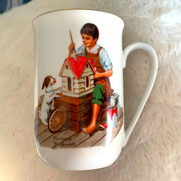 Norman Rockwell Other - 3/$10 Vintage Norman Rockwell "A Dollhouse For Sis" 1982